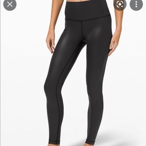Lululemon Wunder Under Shine Legging